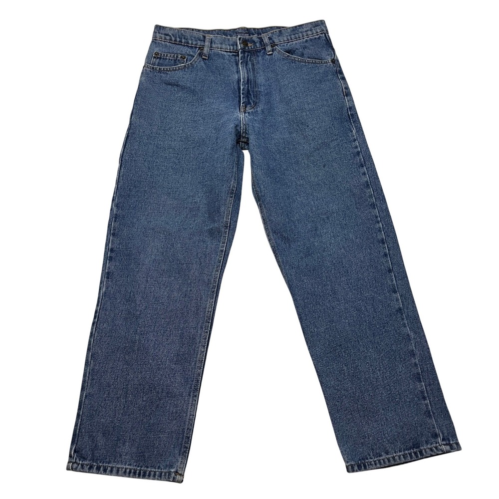 RK Brand Jeans Mens 32x29 Blue RK5POC Straight Leg 100%‎ Cotton Denim Workwear